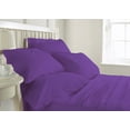 thumbnail image 1 of Linen Shoppe Italian Finish 400 TC Egyptian Cotton bed Sheet Set comes with 24 Inches Deep Pocket, Enhance your sleeping experience now (Short Queen,Purple), 1 of 1