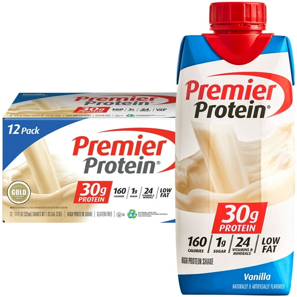 premier-protein-shake-vanilla-30g-protein-11-fl-oz-12-ct-walmart-walmart