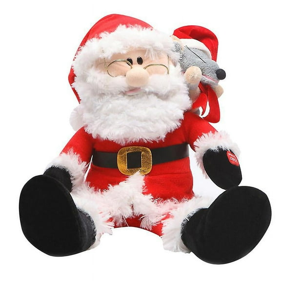 1pcs Music Santa Claus Toy