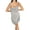 Silver, variant on Women's Sequins Tassel Mini Club Dress Y2K Cami Low Cut Sleeveless Backless Shiny Fringe Party Dance Dresses Disco
