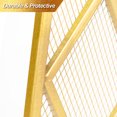 thumbnail image 3 of Amagabeli 39X31In Fireplace Screens for Wood Burning Fireplace Single Panel Wrought Iron Fireplace Cover Fire Spark Guard for Indoor Outdoor Fire Screens for Fireplaces Golden, 3 of 8