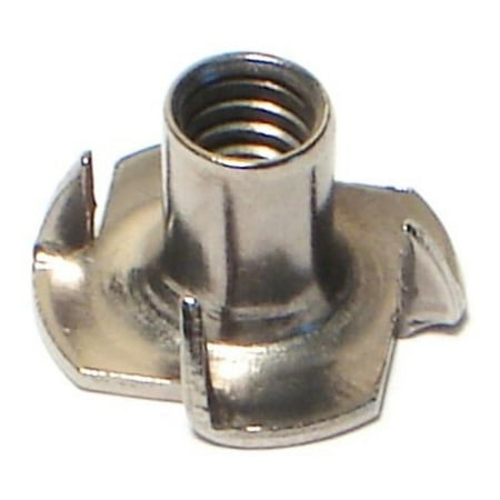 

1/4 -20 x 7/16 18-8 Stainless Pronged Tee Nuts TNSS-035 (10 pcs.)