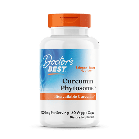 Doctor's Best, Curcumin Phytosome with Meriva, 500 mg, 60 Veggie Caps