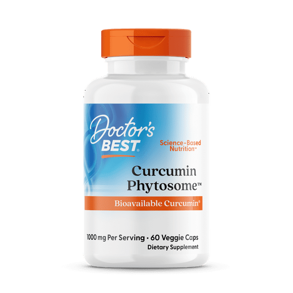 Doctor's Best, Curcumin Phytosome with Meriva, 500 mg, 60 Veggie Caps