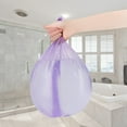 thumbnail image 4 of Trash Bags(1 Roll, 30PCS), 2 Gallon Handle Thickened Garbage Bags trash can liners Bathroom, Bedroom, Office, Car, Home Waste Bin Plastic Trash Can Liners, 4 of 4