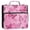 Pink Butterfly Pattern, variant on Water-Resistant 3-Ring Binder Organizer with Multiple Pockets Zipper Binder Bag for Office Pink Butterfly Pattern