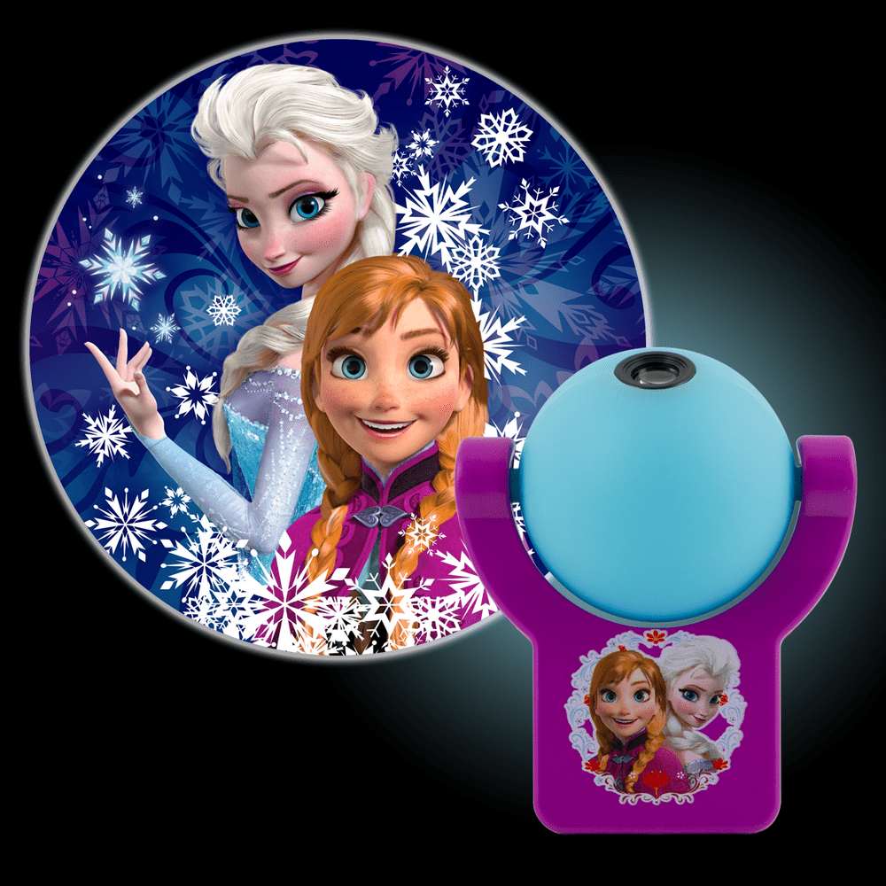Projectables Disney Frozen LED PlugIn Night Light, Elsa & Anna, 13340