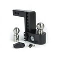thumbnail image 2 of Weigh Safe Adjustable Ball Mount - 8 Drop with 2" Shank (Black Cerakote) - WS82CBLA", 2 of 2