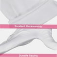 thumbnail image 4 of 12 Pairs Cotton Gloves for Dry Hands, Anezus White Cotton Gloves Cloth Serving Gloves for Eczema Moisturizing Dry Hands Coin Jewelry Silver Archival Costume Inspection, Medium Size, 4 of 5