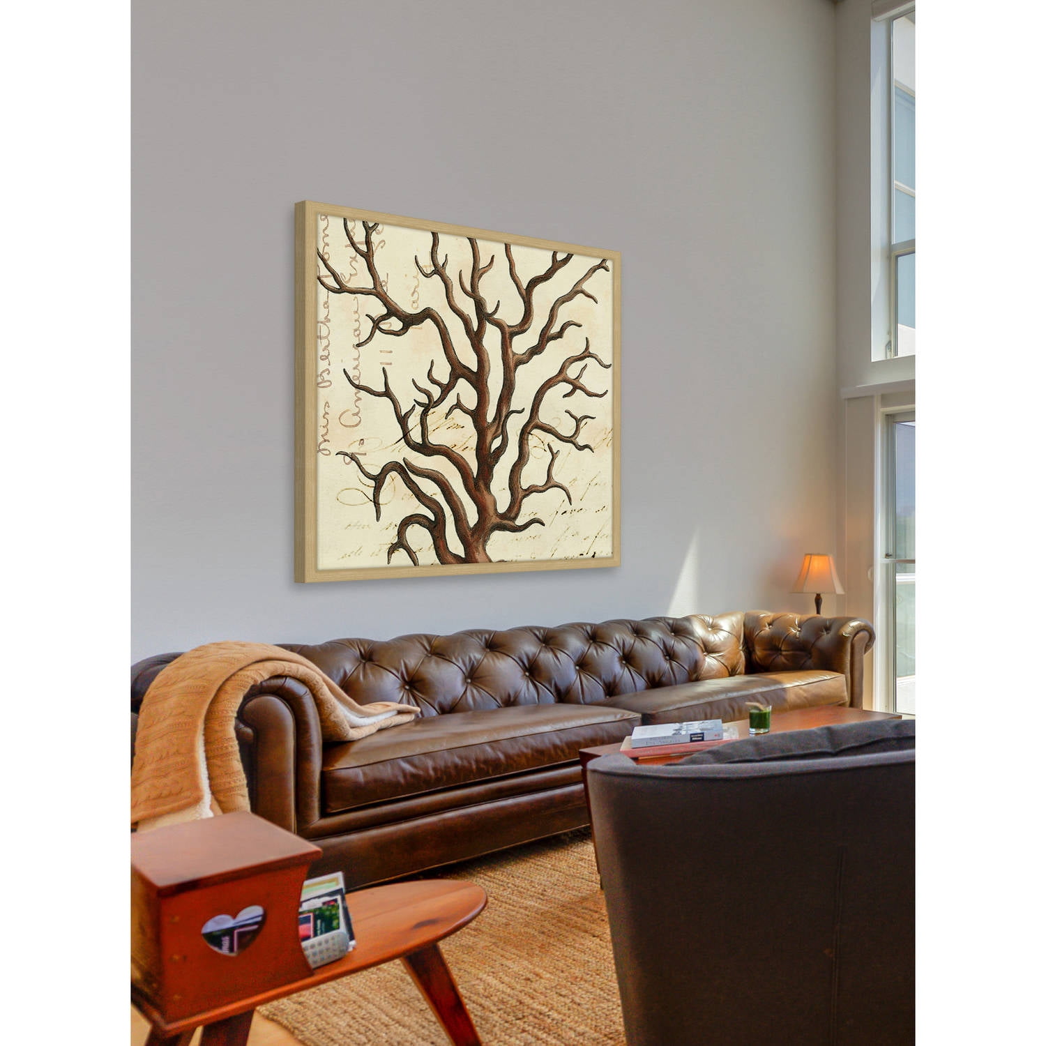 "Romance du Mer I" Framed Painting Print