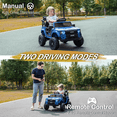 thumbnail image 3 of JoyWheels TOYOTA 50W Ride on Toy Cars,12V Powered Ride on Truck With Remote Control,3mph,Blue, 3 of 9