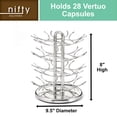 thumbnail image 3 of Soporte para 28 cápsulas Coffee Pod Carousel Nifty Vertuoline, 3 of 6