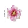 thumbnail image 3 of Cabezas de Flores de Seda - Paquete de 10 Cabezas de Rosas Artificiales de Tela, Decoraciones Falsas de 2.95 Pulgadas para Manualidades DIY, Decoración de Bodas, Coronas, Ramilletes, Decoración del, 3 of 6