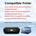 thumbnail image 5 of Ink Cartridge 63XL Black and Color Combo Compatible for HP Ink 63 to Use with HP Deskjet 2622 2624 2652 2655 3720 3721 3722 3723 3732 3758 Envy 5052 5058 (3 Pack), 5 of 8