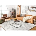 thumbnail image 3 of SAFAVIEH Natura Paula Zig-Zag Area Rug, Ivory/Black, 9' x 12', 3 of 9