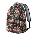 thumbnail image 2 of "Wildflower Print Backpack for Women & Teens - Sunflower Themed, Water-Resistant, Laptop Sleeve, Ideal for School, College, Work, Travel - Floral Fashion", 2 of 6