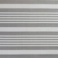 thumbnail image 3 of Sue 5 x 7 Soft Area Rug Rectangular Clean Stripes Medium Gray Cream- Saltoro Sherpi, 3 of 5