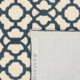 thumbnail image 4 of SAFAVIEH Cedar Brook Deandre Trellis Area Rug, Ivory/Navy, 5' x 8', 4 of 8