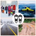 thumbnail image 2 of Crampones Para Botas Zapato De Tracción Para Hielo Y Nieve De 8 Tacos Tacos Para Botas Pinzas Para Hielo Firmes Tacos De Tracción Para Nieve Eigraketly OD016867-02, 2 of 6
