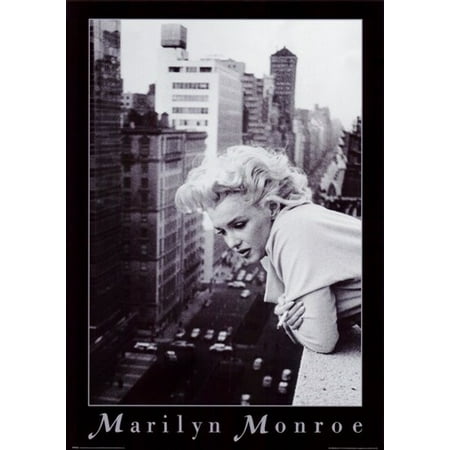 Marilyn Monroe Favorite Color - Marilyn Monroe - NYC balcony Movie Poster (11 x 17)