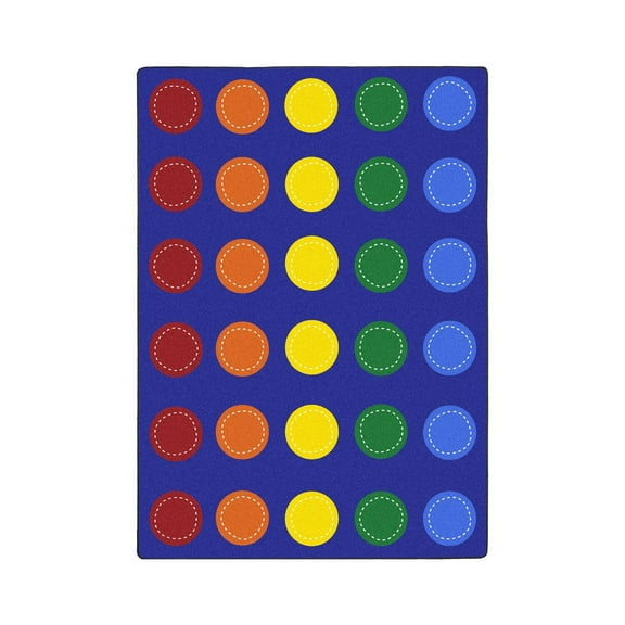 Spaces and Places 7'8" x 10'9" Area Rug In Color Multi