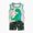 Z15Boys Sets_Army Green, variant on kaprioy Toddler Baby Boys Summer Outfits Baby Cartoon Print T-Shirt Tops Vest Shorts Suit 2Pcs Cute Baby BoysSummer Clothes For Baby Boys' Clothing Sets