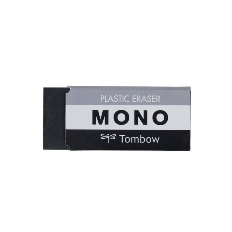 Tombow 57329 Mono Eraser, Medium, Black