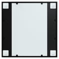 thumbnail image 2 of vidaXL Wall Mirror Black 60x60 cm Metal, 2 of 4