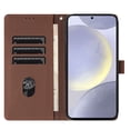 thumbnail image 3 of Leather Case for Samsung Galaxy A22 5G, Premium PU Leather Embossed Elephant Stand/Cover/Wallet/Flip Case, 3 of 10