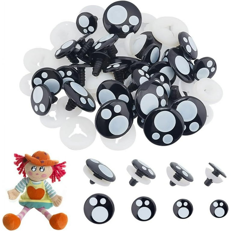 Kit Occhi E Nasi Per Amigurumi - 1040 Pezzi, Safety Eyes Con Rondelle, Multicolore - Foto 7