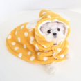 thumbnail image 4 of Cheers.US Warm Pet Cloak Costume Fine Workmanship Fabric Decorative Dots Pet Cap Cape Clothing,Dot Pattern, Thick, Soft  for Cats, 4 of 11