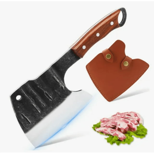 Cuchillo Xtellar Hacha Cuchillos De Cocina Carnicero Cuchillo Chef Color Negro