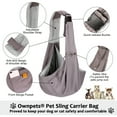 thumbnail image 6 of Ownpets Pet Carrier, Medium Size Cats Dogs Sling Carrier Bag for Daily Walk Outdoor Activity, 6 of 7