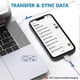 thumbnail image 4 of E69 Compatible For iPhone 13 / 13 Pro 6.1 inch Portable Battery Case 5000mAh Power Bank Charging Case Protective TPU Phone Cover, 4 of 5