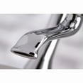 thumbnail image 3 of Kingston Brass KS268C Kingston 7" Center Deck-Mount Clawfoot Tub Faucet with Hand Shower, Polished Chrome, 3 of 8