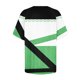 thumbnail image 4 of Tops de Hombro Frío para Mujeres Hombro Impreso Casual Insertado Cuello Redondo de Manga Corta, Moda Superior, 4 of 4