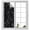 Black, variant on Starry Sky Window Privacy Film, Modern Black Abstract Dots Stars Aesthetic Static Cling UV Sun Blocking Heat Control Window Tint Day and Night, Non-Adhesive One Way Windows Privacy Cover 23.6''x59''
