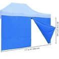 thumbnail image 2 of InstaHibit 1 Pack Side Wall for 10x15 Ft EZ Pop Up Canopy Tent UV50+ Zipper Sun, 2 of 12
