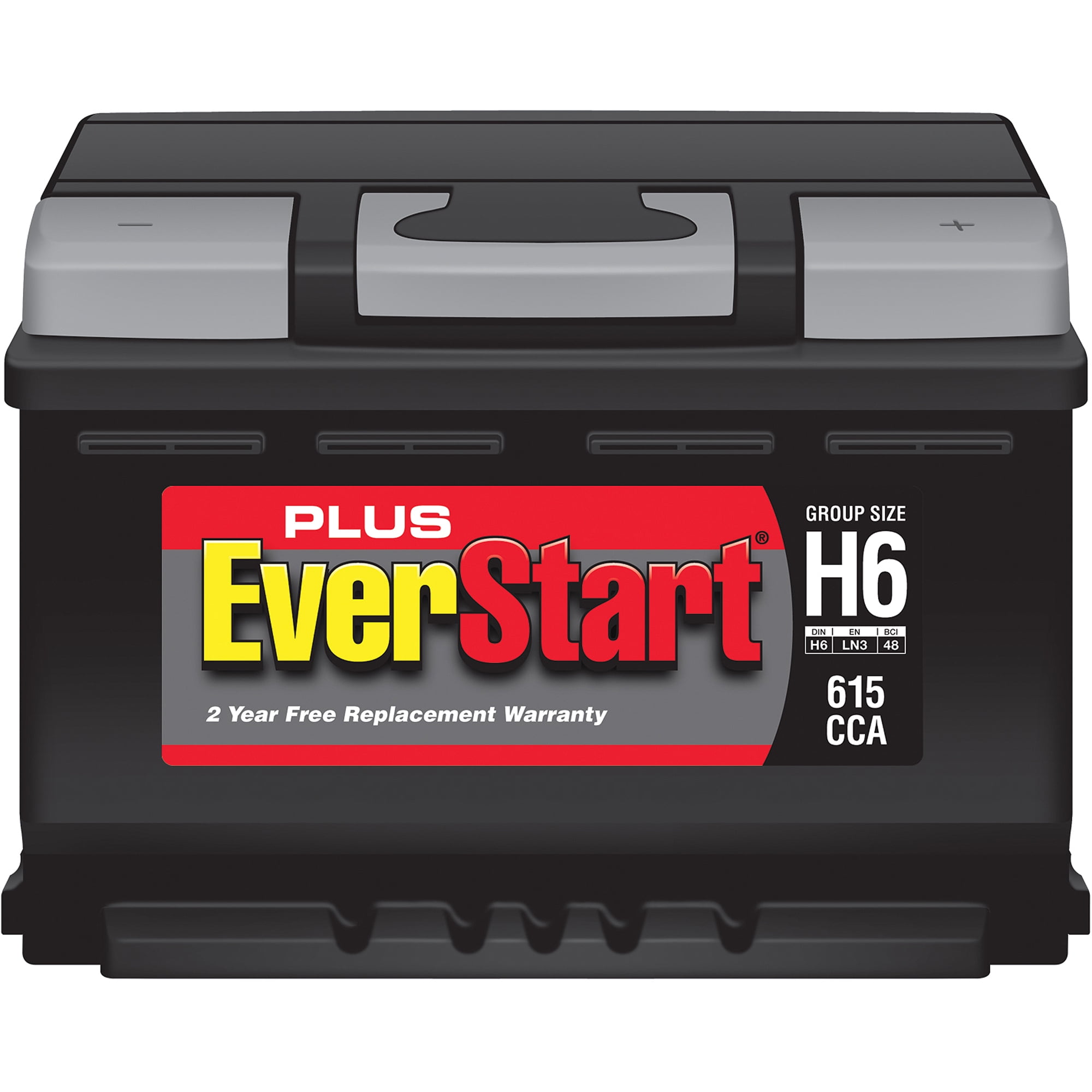 EverStart Plus Lead Acid Automotive Battery Group Size H6 