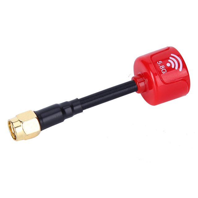 Antena de Alta Ganancia 3dbi Rhcp Con Diseño Flexible de Baja Pérdida de Alimentador para Dron de Carreras con Visión en Primeraaccesio de Pieza de control remoto