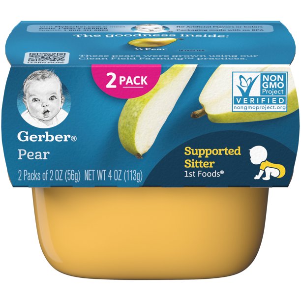 Gerber 1st Foods Pear Baby Food, 22 oz. Tubs Walmart