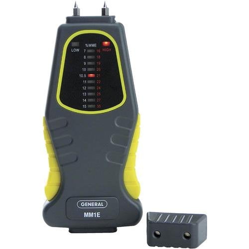 General Tools MM1E Moisture Meter Pin Type LED Bar Graph