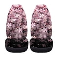 thumbnail image 3 of Xoenoiee Universal Car Seat Cover for Front Seats 2 Pack, Cherry Blossoms Pattern Soft Durable Bucket Seats Protector Automotive Seat Cushion, Anti-Slip and Washable, 3 of 6