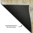 thumbnail image 5 of Addison Rugs Mayfield Premium Machine Washable Transitional Stripes Gold Rectangle Rug, 8' x 10', 5 of 6