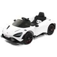 thumbnail image 2 of McLaren 765LT 12V Kids Ride-On Car with R/C Parental Remote (White), 2 of 11