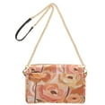 thumbnail image 2 of FORMRS Women Crossbody Purse with Chain Strap Vegan Leather Shoulder Handbag, Abstract Orange Flowers, 2 of 7