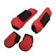 thumbnail image 2 of Juego de 4 botas para tendón de caballo, suaves, antideslizantes, con amortiguación, carcasa de PU, botas protectoras para tendón para caballos, juego de rojo XL, 2 of 5