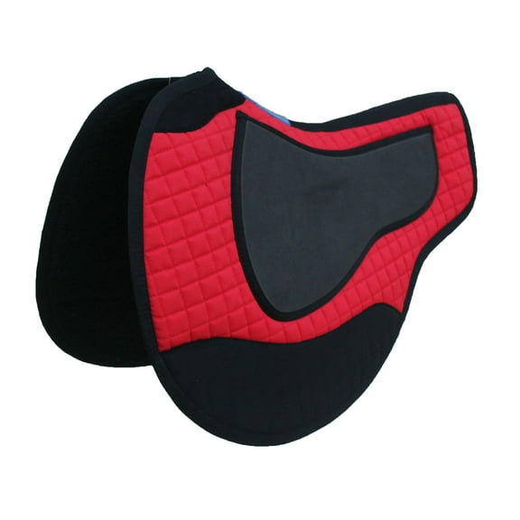 Horse SADDLE PAD 20"x17 Pony Contoured Endurance Close Contact Quilted 39TS22RDP