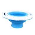 thumbnail image 2 of Toilet Flange Repair Kit Toilet Flange Kit Universal Toilet Flange Universal Toilet Flange Repair Kit Closet Flange Repair Kit Toilet Flange Repair Kit Blue Durable Silicone ABS, 2 of 8
