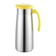 thumbnail image 3 of AMLESO Pichet d'Eau en Acier Inoxydable Réutilisable Étanche Bouteille d'Eau Froide Jaune, 3 of 8
